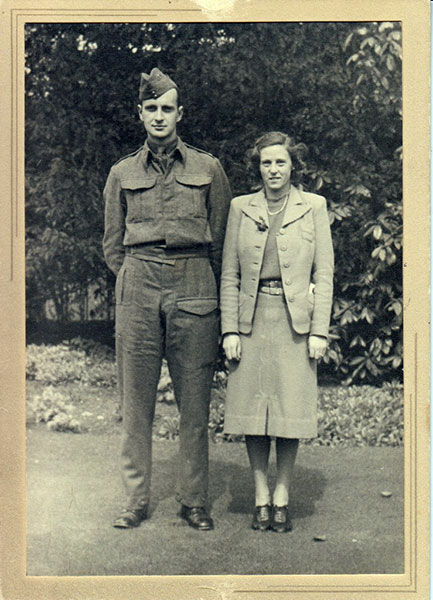 John Buxton and Marjorie 1940