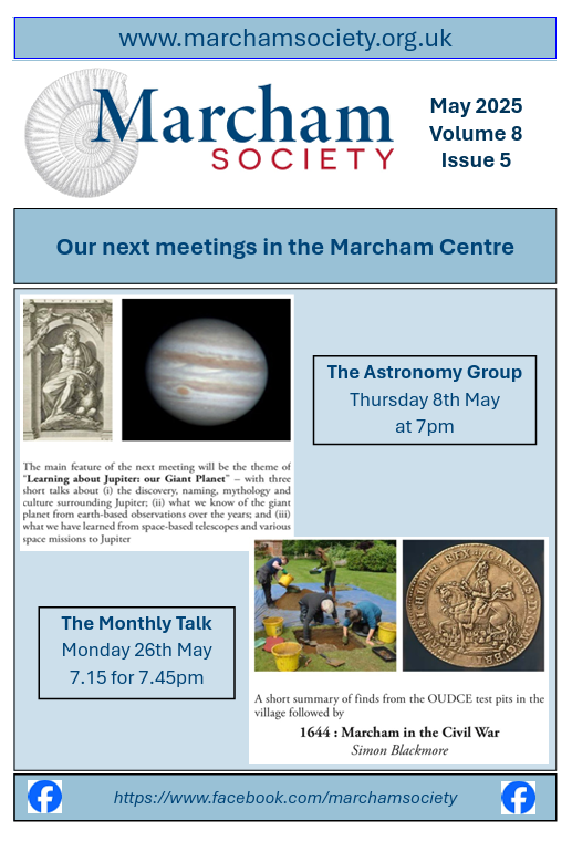 Marcham Society Newsletter