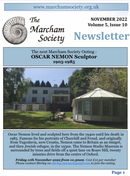 Marcham Society Newsletter